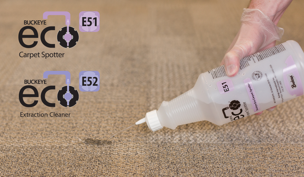 Eco Extraction Cleaner E52 and Eco Carpet Spotter E51