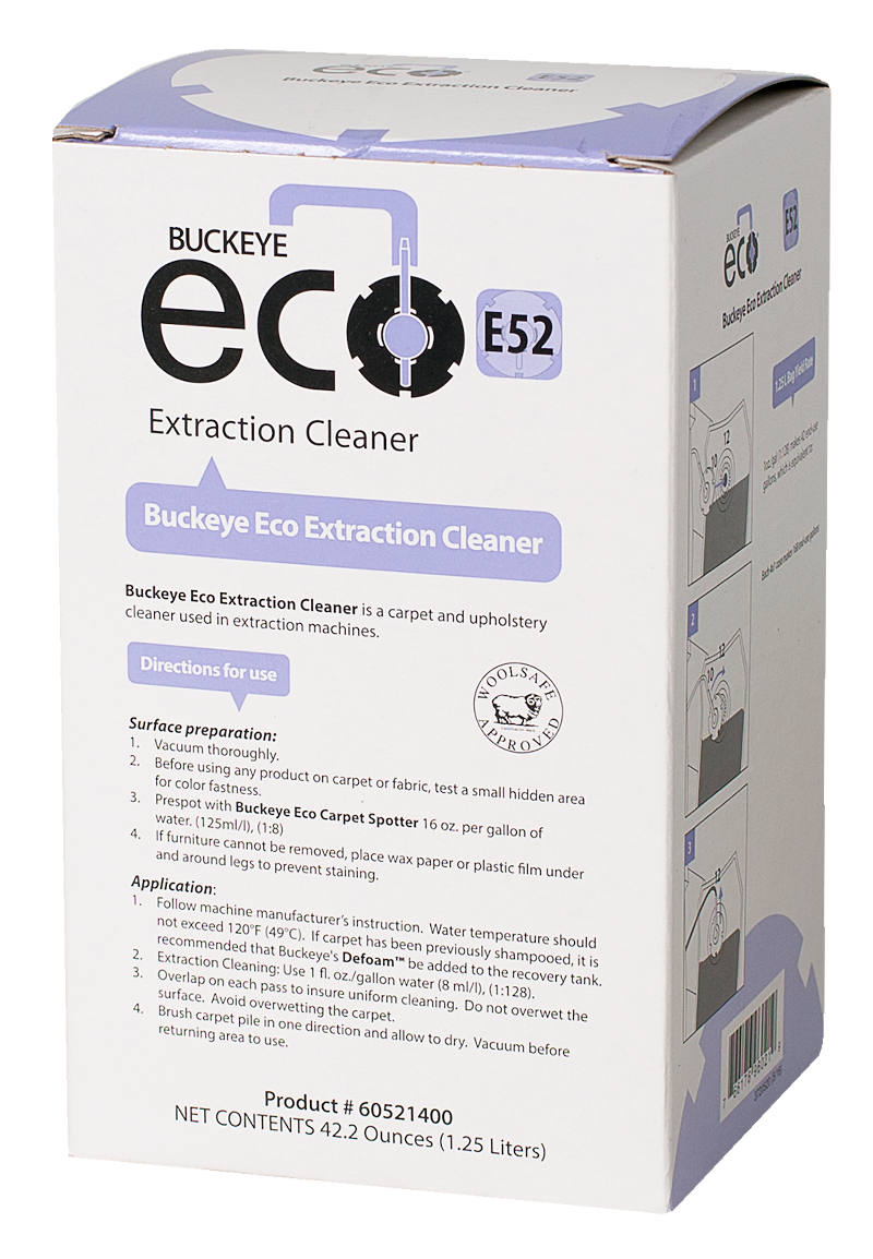 Buckeye Eco Extraction Cleaner E52
