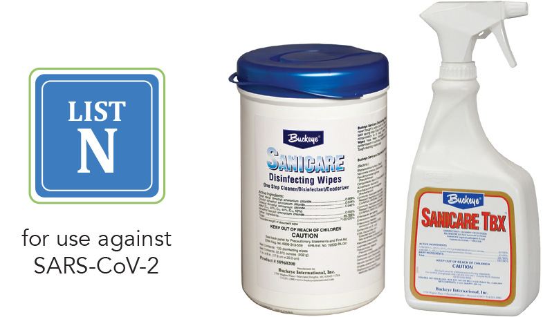 Sanicare Wipes and Sanicare TBX